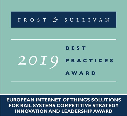 European Internet of Things Solutions for Rail Systems Competitive Strategy Innovation and Leadership Award 2019