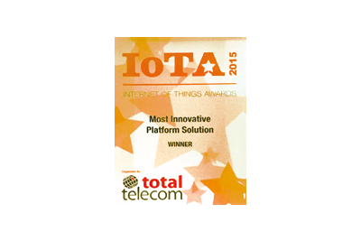 Most Innovative Platform Solution of the Internet of Things Award