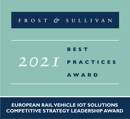 Best Practices Awards - European Rail Vehicle IoT Solutions Competitive Strategy Leadership Award 2021