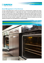 Asset Management in Food Services