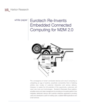 Eurotech Re-Invents Embedded Connected Computing for M2M 2.0