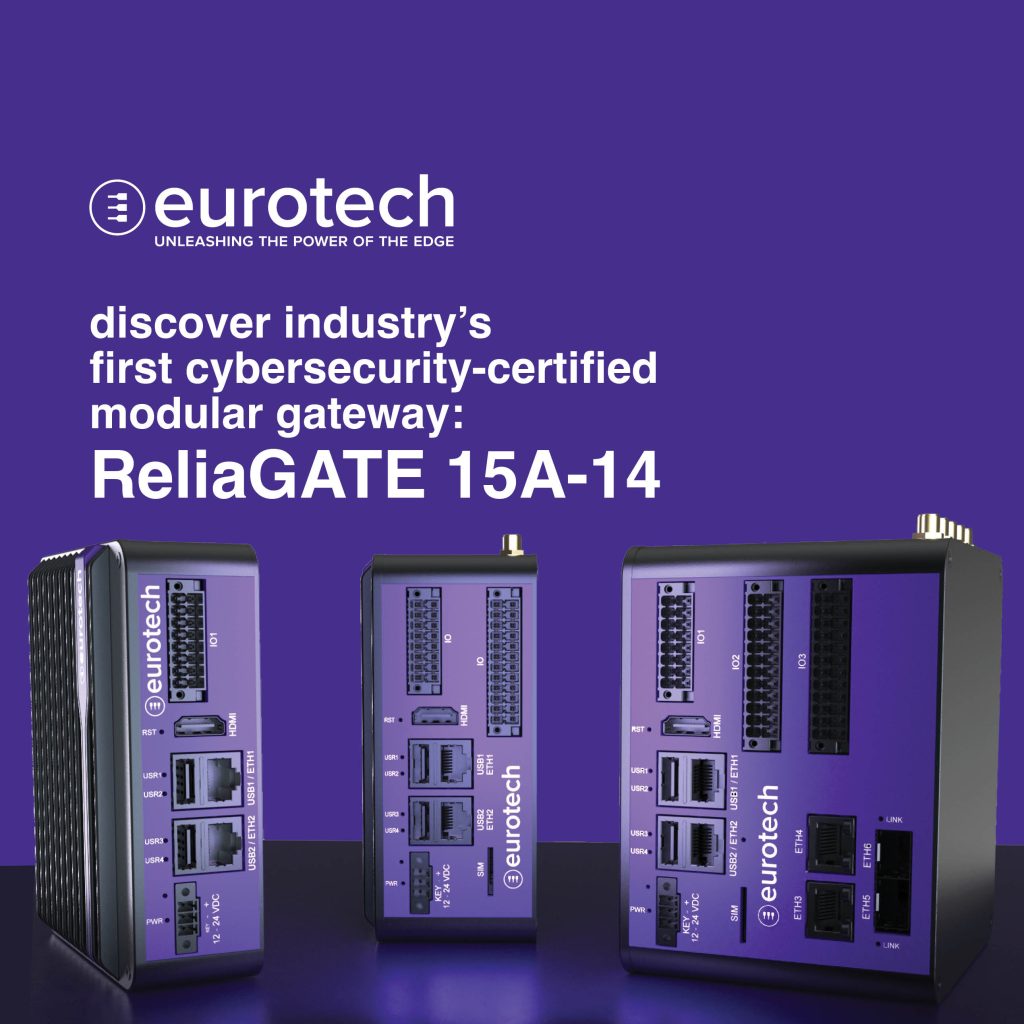 ReliaGATE 15A-14-Industry’s first cybersecurity-certified modular gateway