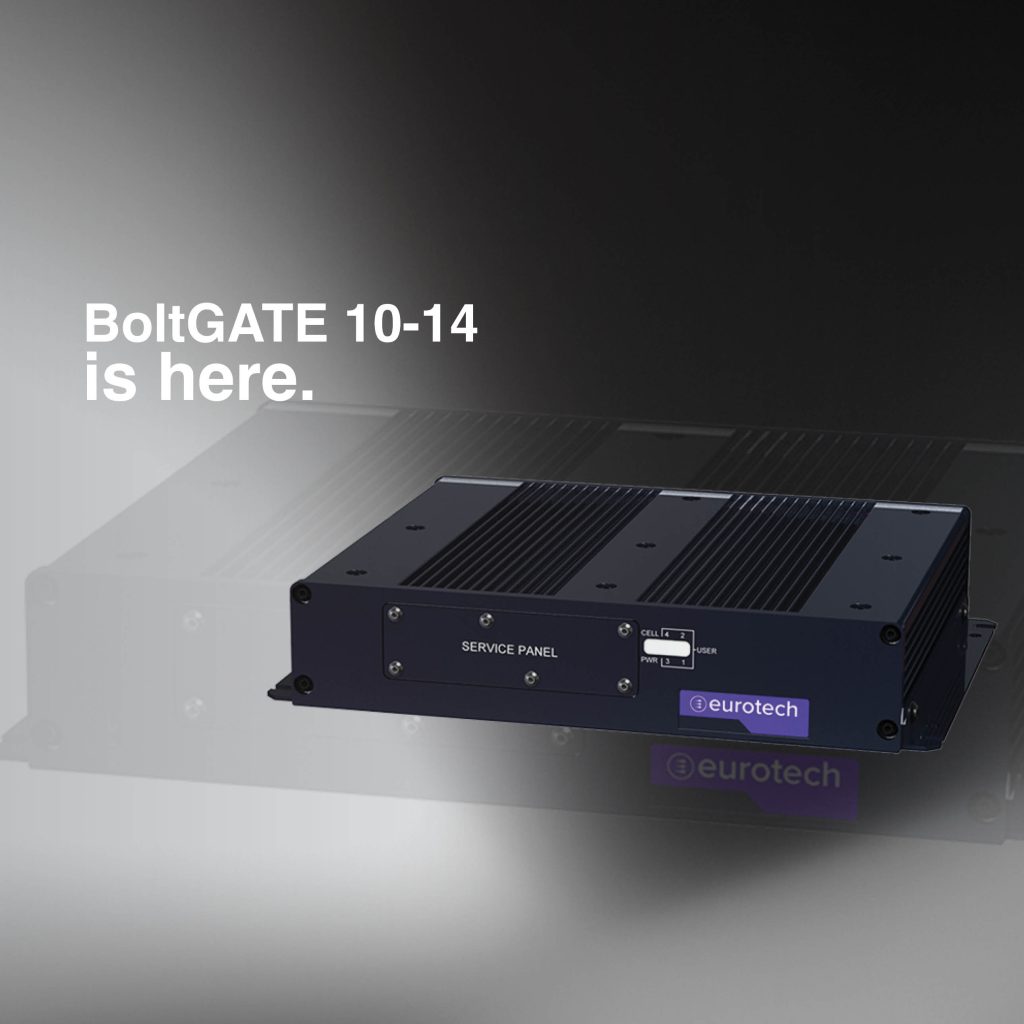 Eurotech launches BoltGATE 10-14: Rugged, secure, and AI-ready edge gateway for rolling stock, maritime, and harsh environment application