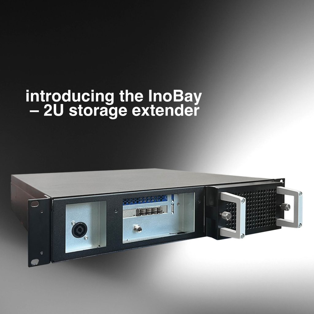 Eurotech launches a rugged storage extension for data- intensive vehicle testing: InoBay – 2U storage extender