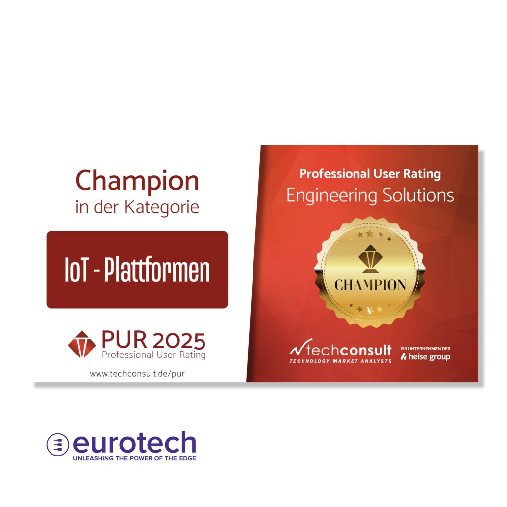 Eurotech Crowned Champion in techconsult’s 2025 IoT Platforms Rankings